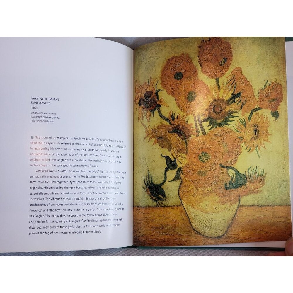 Van Gogh Illustrated Art Book Life and Works Paperback Josephine Cutts Parragon
